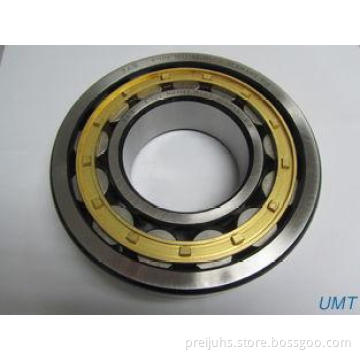 Brass Cage Cylindrical Roller Bearing , Single Row Stainles